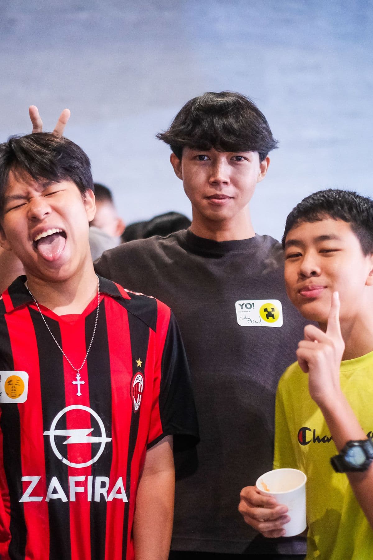 Students spending time together